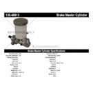 Centric Parts 130.48013 Brake Master Cylinder 3