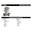 2000 Suzuki Grand Vitara Brake Master Cylinder 3