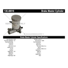 2000 Suzuki Grand Vitara Brake Master Cylinder 3