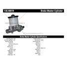 Centric Parts 130.48019 Brake Master Cylinder 3
