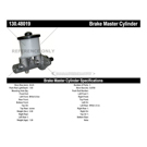 1987 Suzuki Samurai Brake Master Cylinder 3