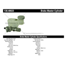2003 Suzuki Aerio Brake Master Cylinder 3