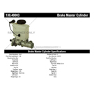 2000 Daewoo Leganza Brake Master Cylinder 3
