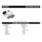 Centric Parts 130.49018 Brake Master Cylinder 3