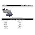2009 Chevrolet Aveo Brake Master Cylinder 3