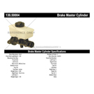 Centric Parts 130.50004 Brake Master Cylinder 3
