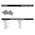 Centric Parts 130.50009 Brake Master Cylinder 3