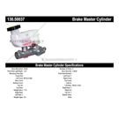 2007 Kia Sorento Brake Master Cylinder 3