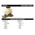 2000 Hyundai Accent Brake Master Cylinder 3