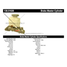2004 Kia Amanti Brake Master Cylinder 3