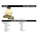 2004 Hyundai Elantra Brake Master Cylinder 3