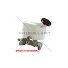 2007 Hyundai Tucson Brake Master Cylinder 2