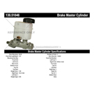 2007 Hyundai Santa Fe Brake Master Cylinder 3