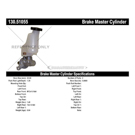 2012 Kia Sorento Brake Master Cylinder 3