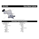 2012 Hyundai Tucson Brake Master Cylinder 3