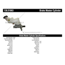 2012 Kia Rio Brake Master Cylinder 3
