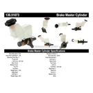 2017 Kia Optima Brake Master Cylinder 8