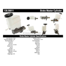 Centric Parts 130.58011 Brake Master Cylinder 8