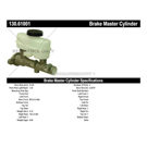 1987 Ford Thunderbird Brake Master Cylinder 3