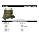 1966 Ford Thunderbird Brake Master Cylinder 3