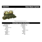 Centric Parts 130.61016 Brake Master Cylinder 3