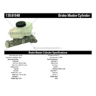1996 Ford Thunderbird Brake Master Cylinder 3