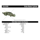 1994 Ford Thunderbird Brake Master Cylinder 3