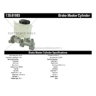2000 Ford Escort Brake Master Cylinder 3