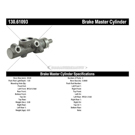 1995 Ford Contour Brake Master Cylinder 3