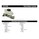 Centric Parts 130.61099 Brake Master Cylinder 3