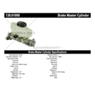 2000 Ford Crown Victoria Brake Master Cylinder 3