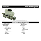 2000 Ford Mustang Brake Master Cylinder 3