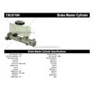 2000 Ford Mustang Brake Master Cylinder 3