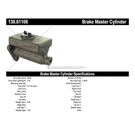 Centric Parts 130.61106 Brake Master Cylinder 3