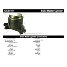 Centric Parts 130.61107 Brake Master Cylinder 3