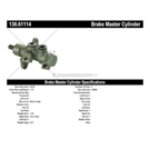 2004 Ford Thunderbird Brake Master Cylinder 3