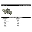 2000 Lincoln LS Brake Master Cylinder 3