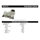 2000 Mercury Sable Brake Master Cylinder 3