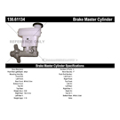 2008 Mercury Sable Brake Master Cylinder 3