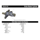 2010 Lincoln MKZ Brake Master Cylinder 3