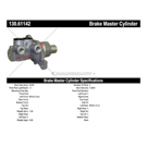 Centric Parts 130.61142 Brake Master Cylinder 3