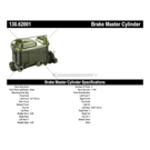1973 Cadillac Deville Brake Master Cylinder 3