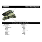 1982 Oldsmobile Cutlass Calais Brake Master Cylinder 3