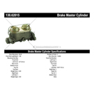 1968 Cadillac Commercial Chassis Brake Master Cylinder 3