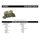 1969 Chevrolet Biscayne Brake Master Cylinder 3