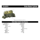 1969 Cadillac Deville Brake Master Cylinder 3
