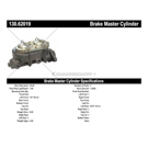1973 Chevrolet Corvette Brake Master Cylinder 3