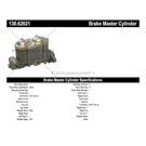 Centric Parts 130.62021 Brake Master Cylinder 3