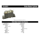 1969 Cadillac Deville Brake Master Cylinder 3