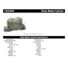 1978 Cadillac Eldorado Brake Master Cylinder 3